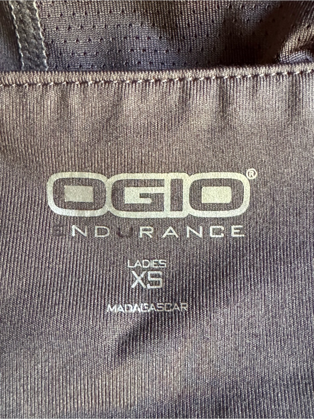 OGIO Charcoal Gray Long-Sleeve Half-Zip Performance Top XS EUC - Picture 9 of 11